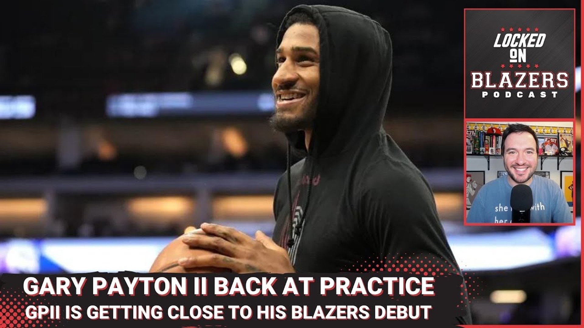 Gary Payton II returned to practice with the Portland Trail Blazers on Wednesday, indicating that his debut is imminent.