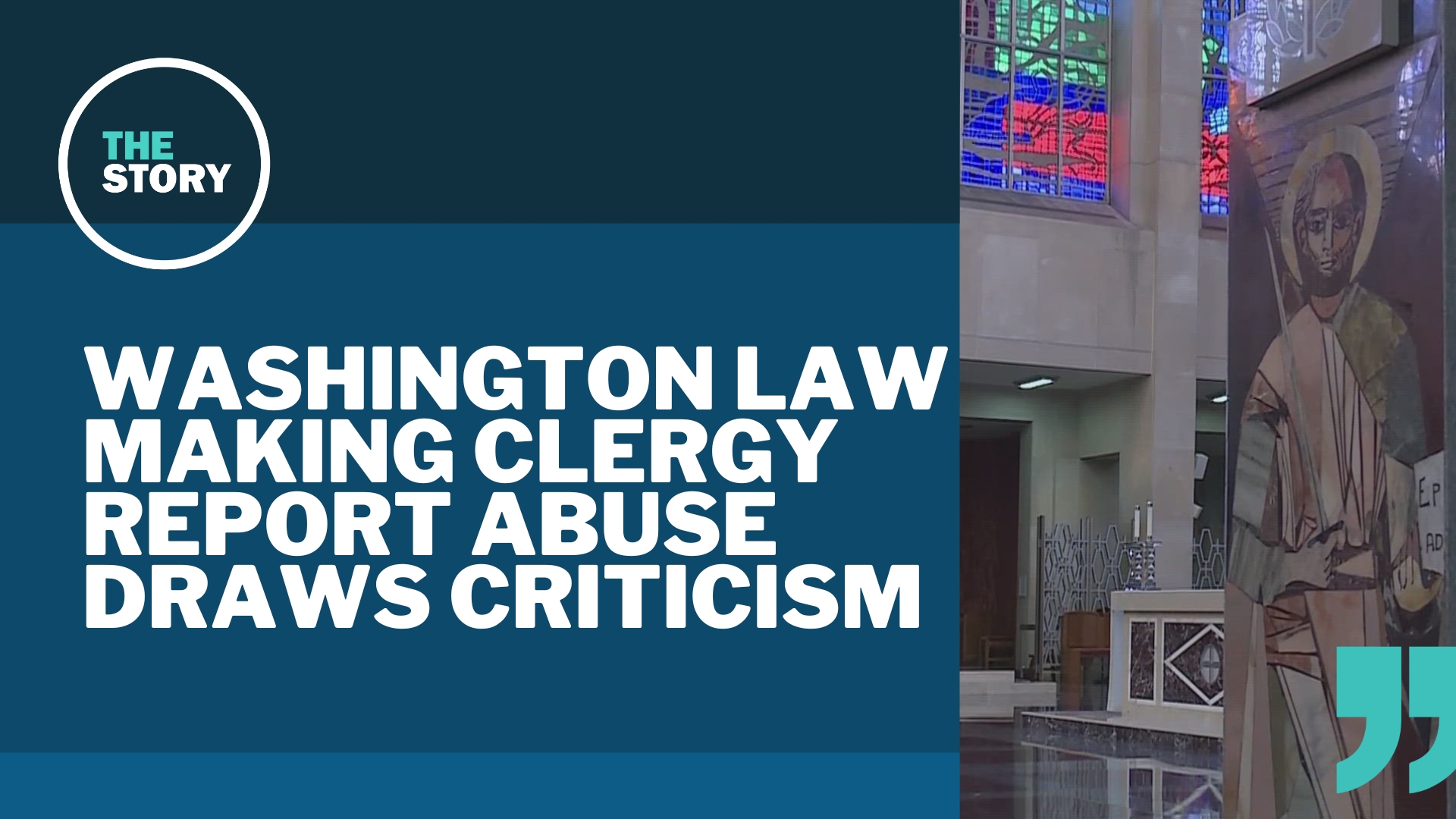 The DOJ called the law "anti-Catholic" for forcing Catholic priests to choose between honoring the seal of the confessional and breaking the law.