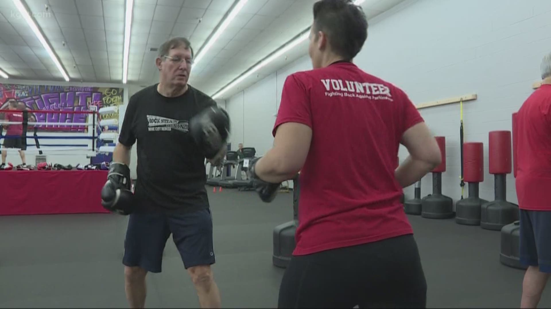 Boxing gym helps Parkinson’s patients