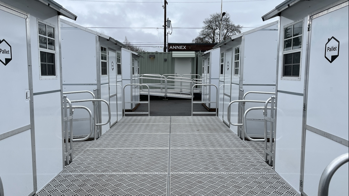 Portland homeless village to open soon, offering shelter for those in ...