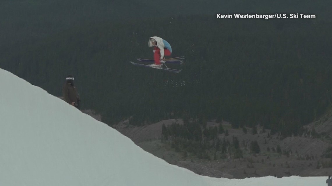 Us Ski And Snowboard Teams Training On Mount Hood Kgw Com