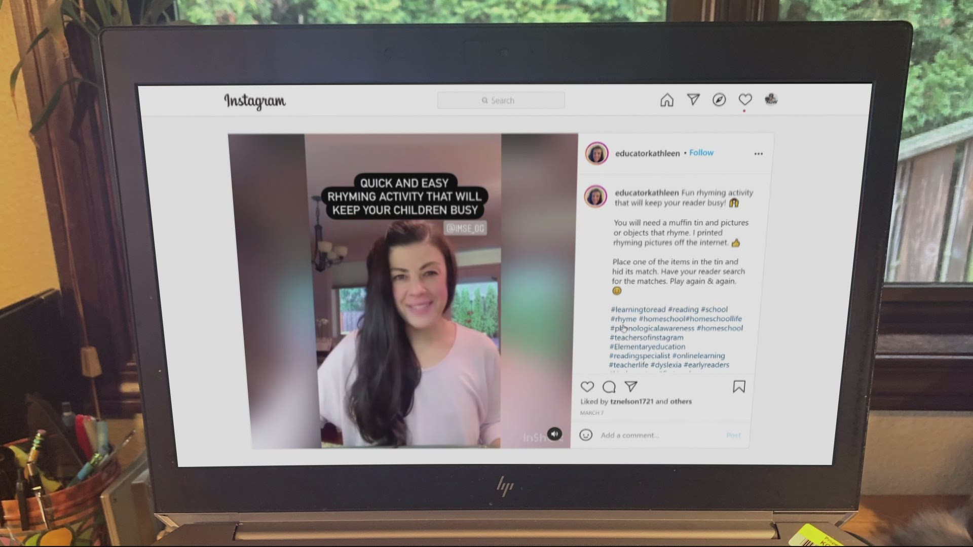 A local teacher takes on a common stress for parents and offers reading tips through Instagram. Ashley Korslien shares her advice.