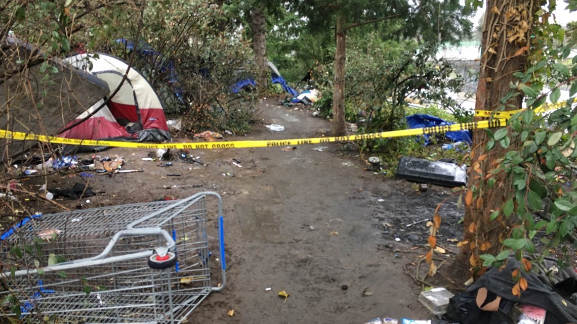 Person shot in camp near Fred Meyer parking lot in North Portland