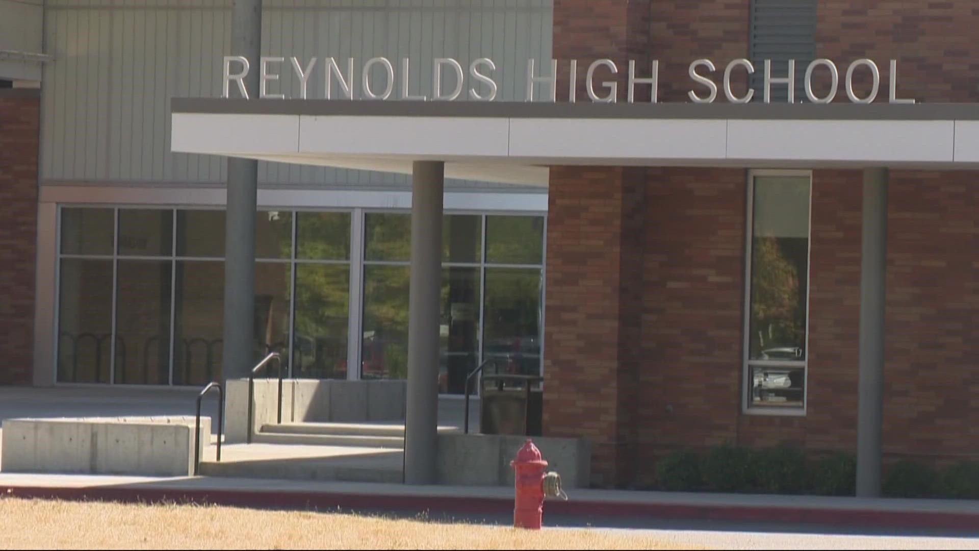 Reynolds High School parent Cheri Shrake unenrolled her daughter this week amid concerns that classrooms were being left unsupervised.