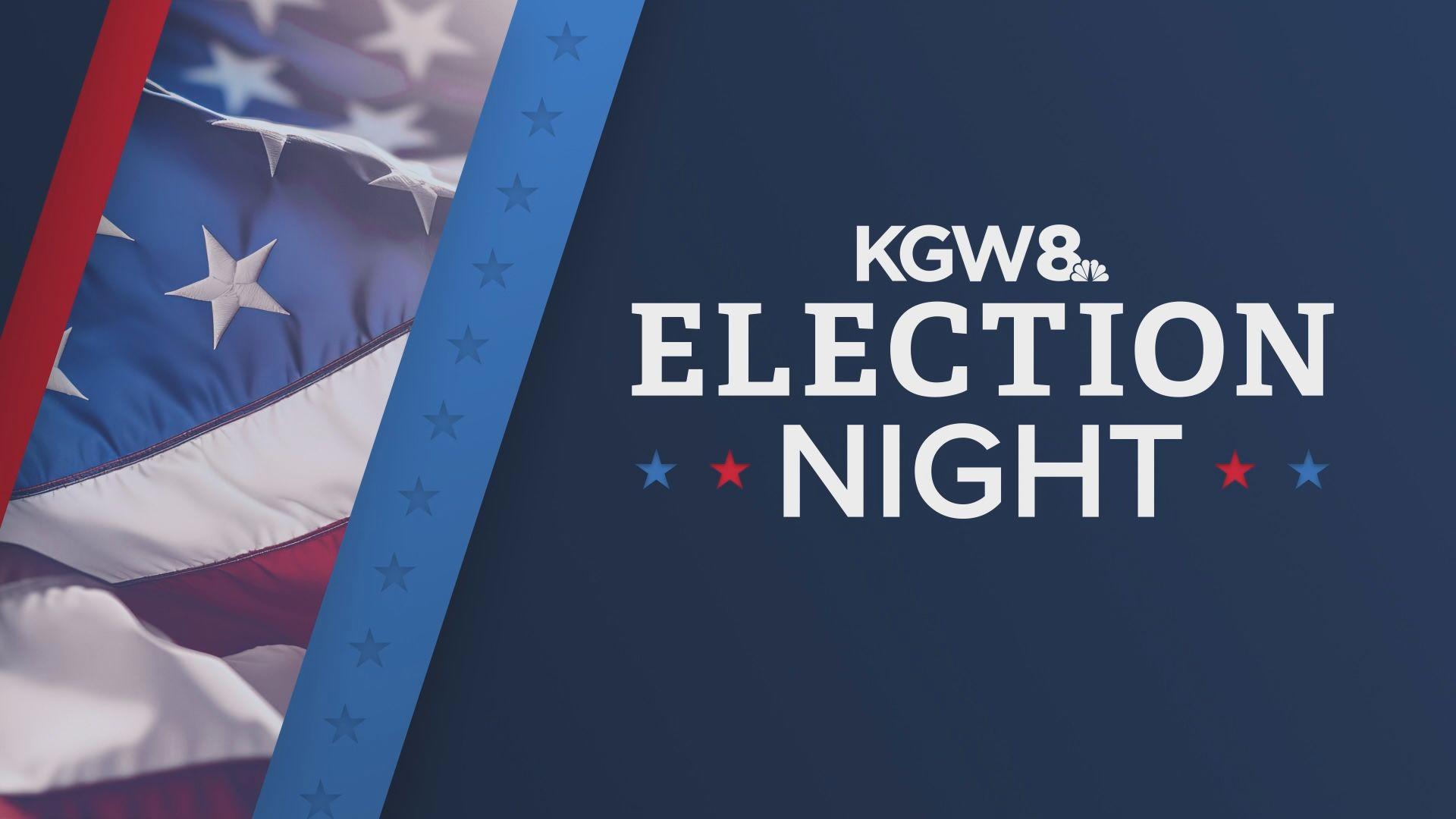 Live coverage of the race for US president between Donald Trump and Kamala Harris, and key contests in Oregon including the race for Portland mayor, city council.