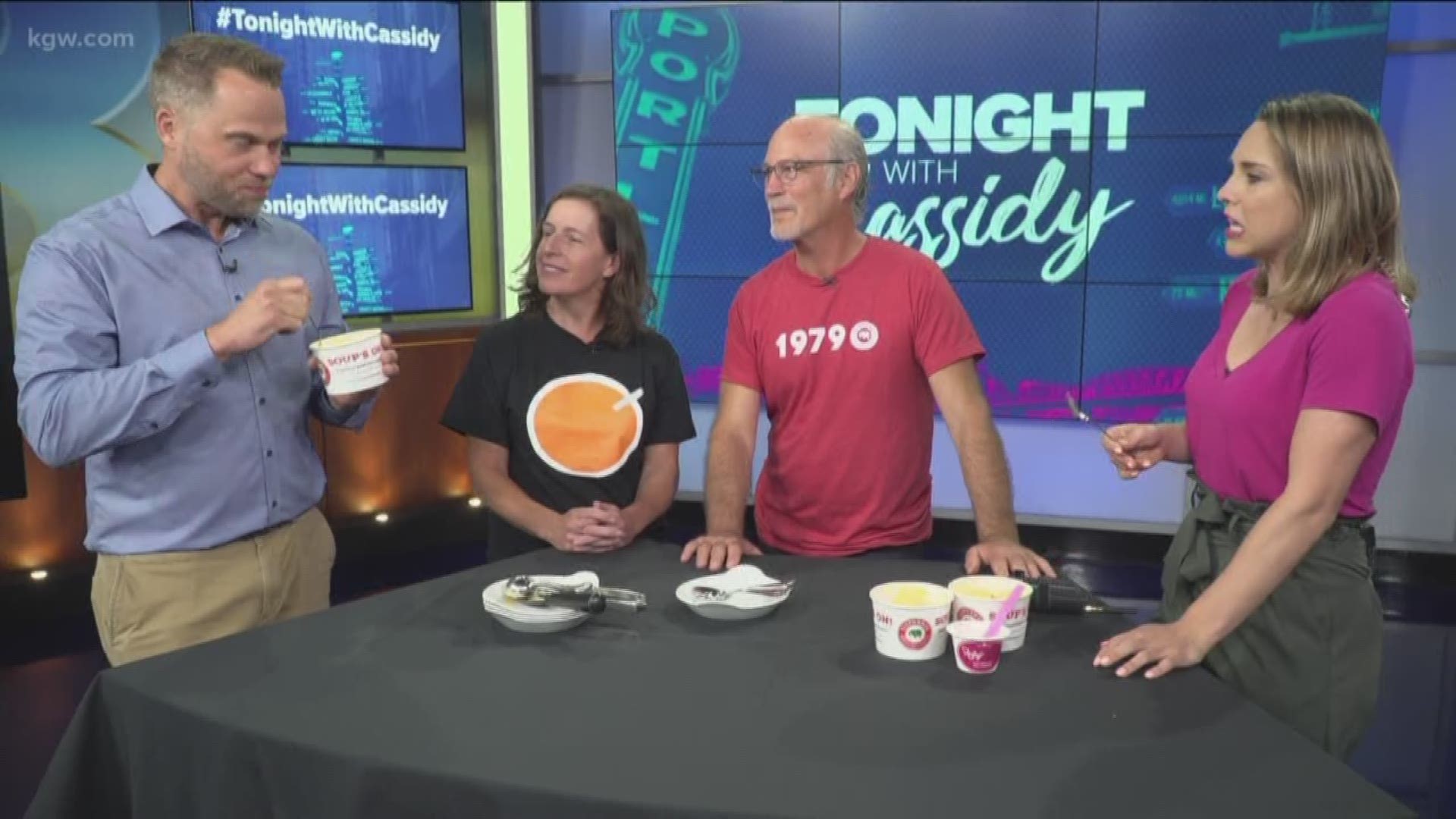 Elephant's Deli is celebrating its 40th anniversary with a Ruby Jewel collaboration. They've turned with Tomato Orange soup into ice cream.

#TonightwithCassidy