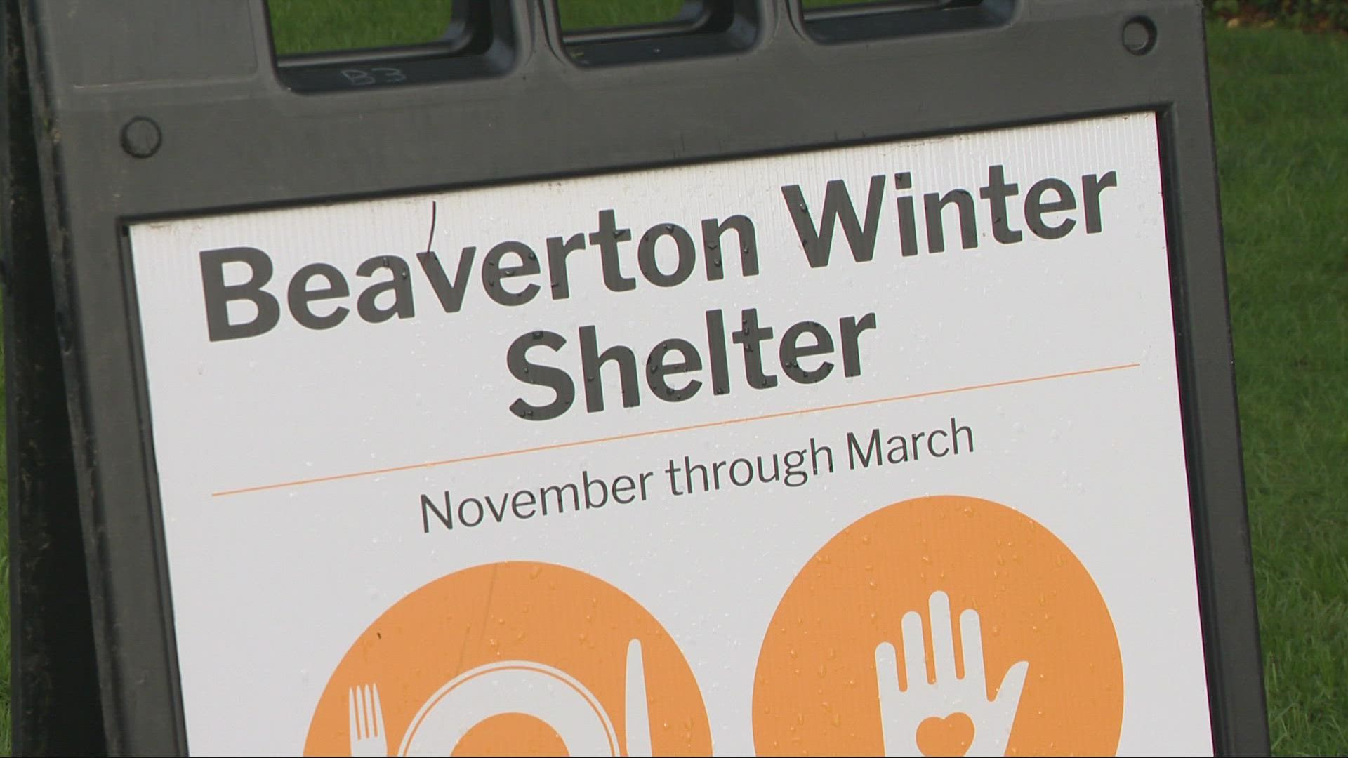 Temporary shelters can be life saving and a number have opened up across Oregon before the expected snow.