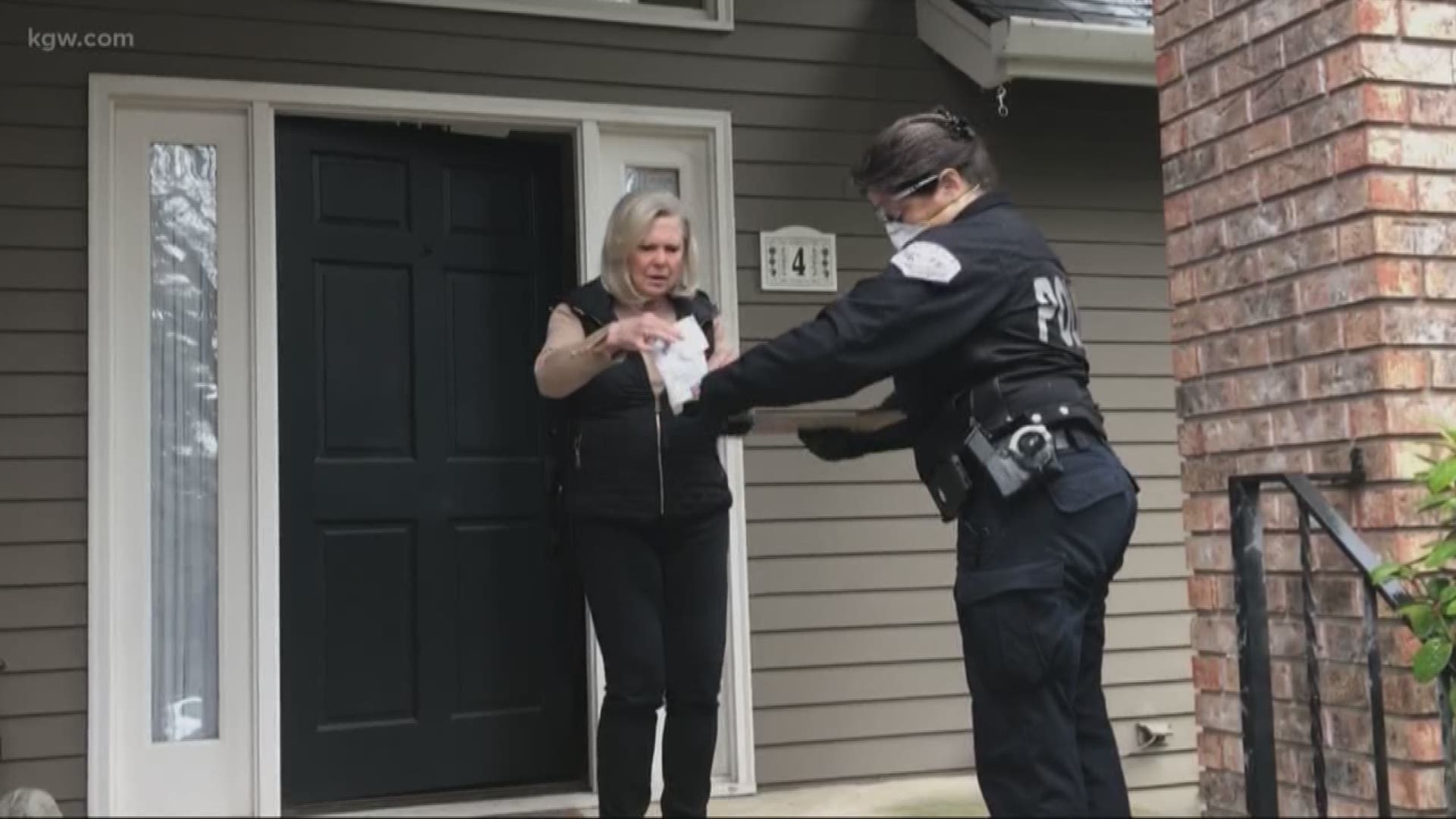 Helping seniors. Police are delivering prescriptions to those who can’t leave their homes.