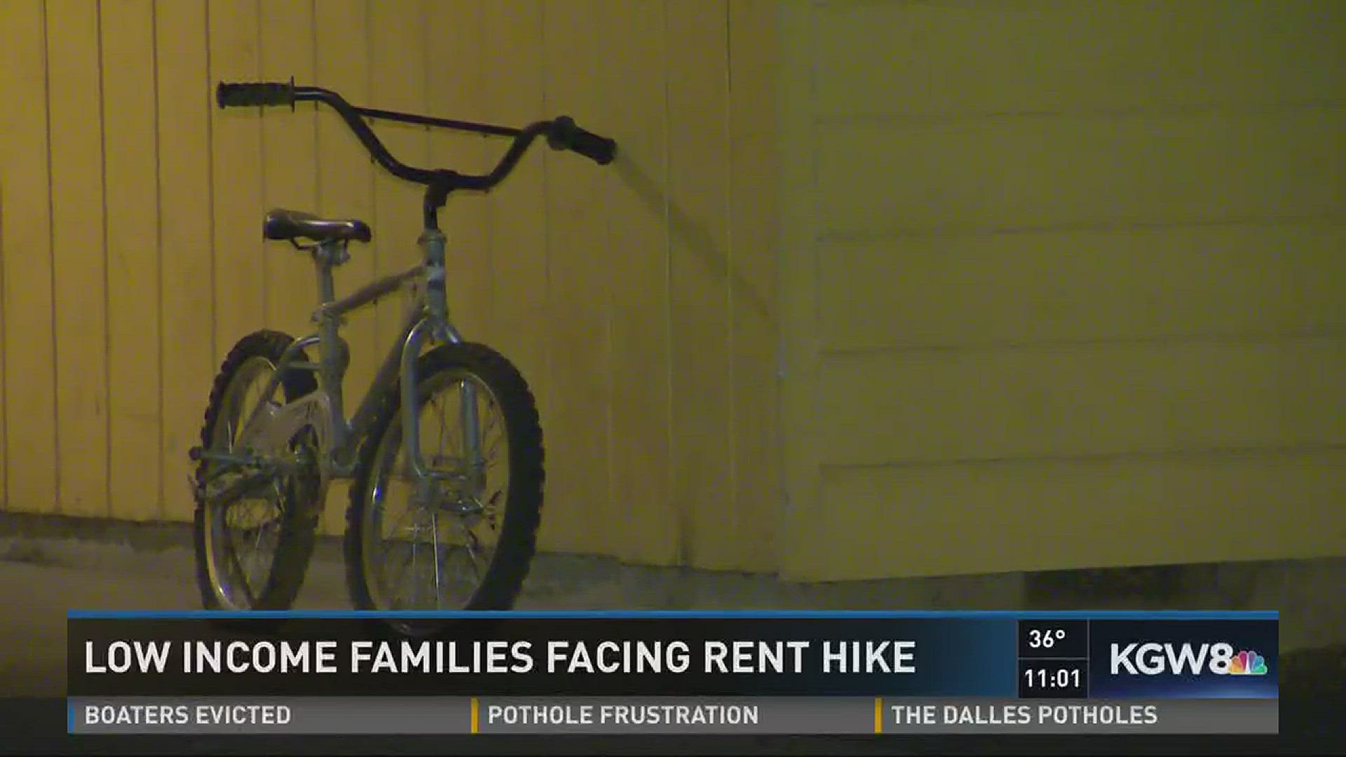 Low income families facing rent hike