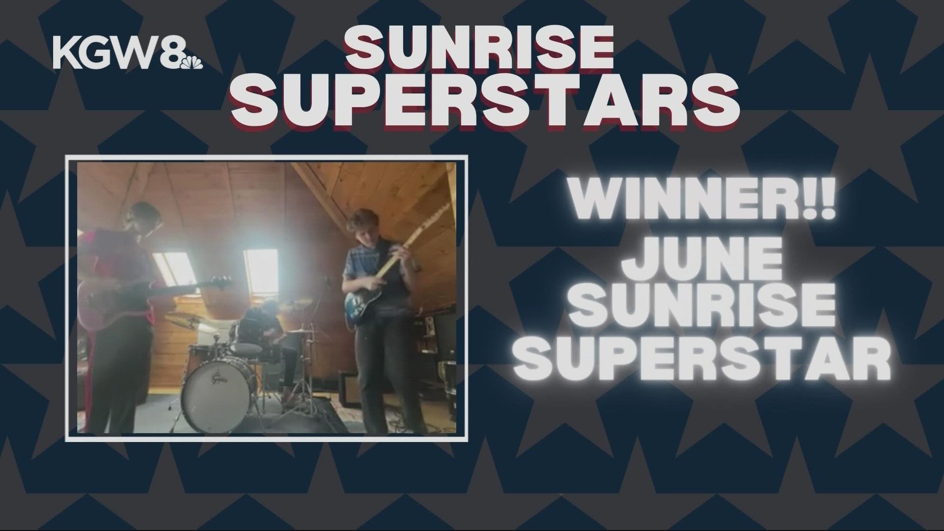 The June finalist has the chance to compete for the grand finale prize of performing on KGW News at Sunrise.