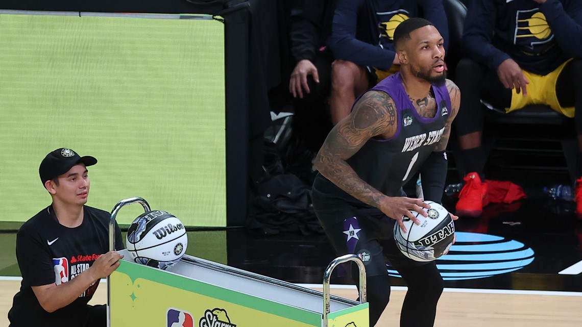 Lillard wore his college jersey at 3-Point Contest and fans love it