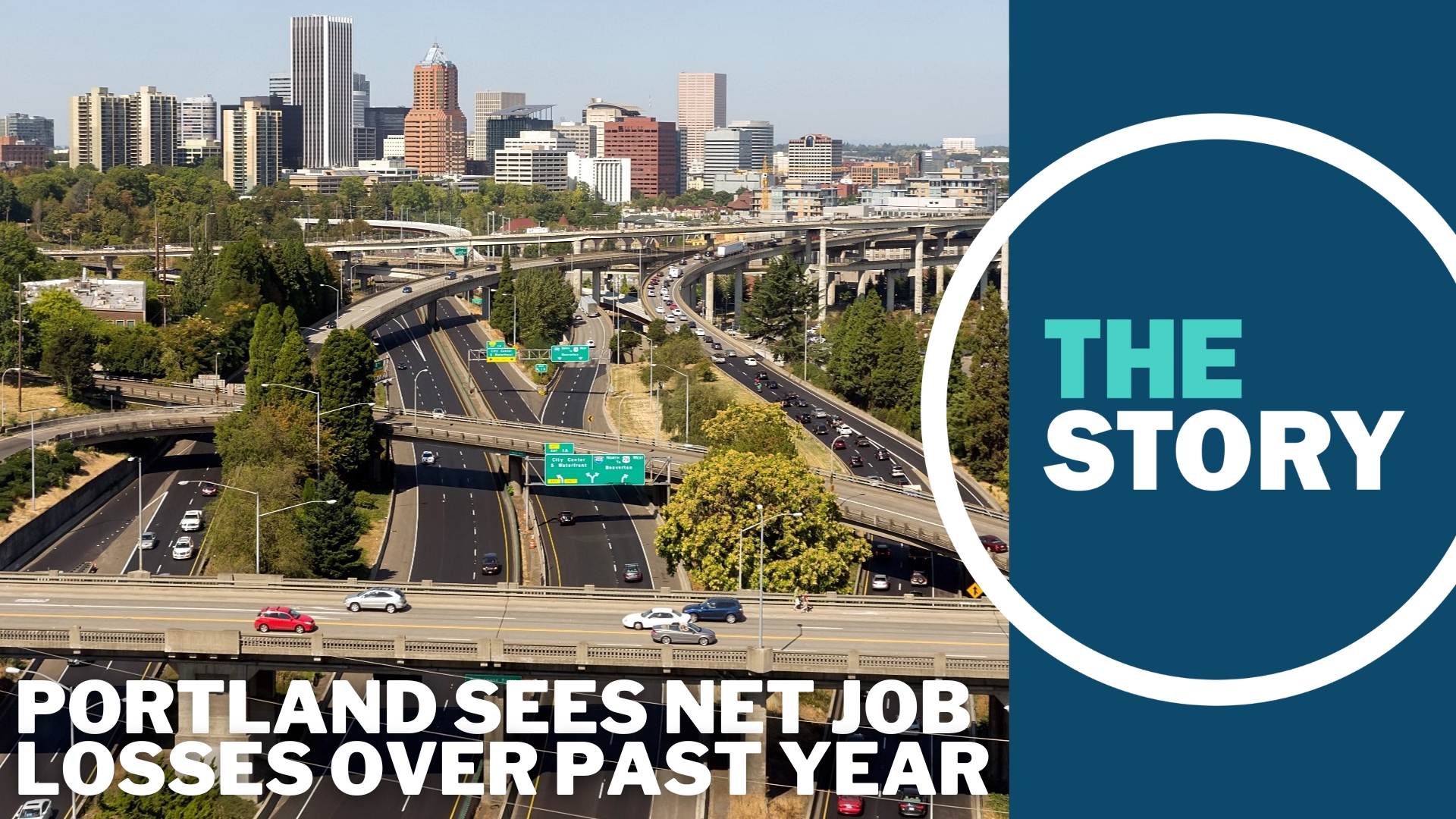 The greater Portland region law a net loss of jobs from April 2023 to April 2024, driven by layoffs, retirements and a decline in new arrivals.