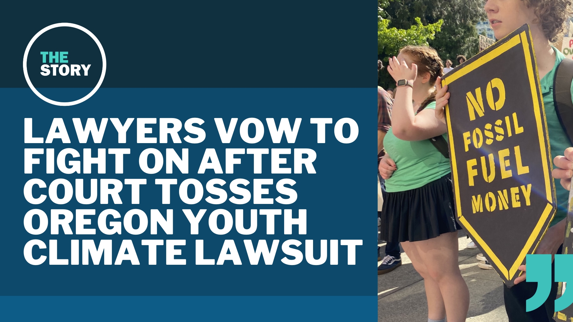 The lawsuit, which was filed by 21 young people in 2015, was ordered dismissed by a three-judge panel last week.