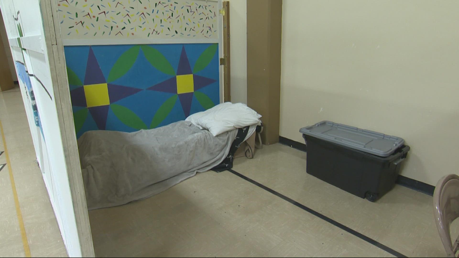 Oregon college students are experiencing homelessness at an all-time high. PSU has partnered with First United Methodist to get those in need a safe place to stay.