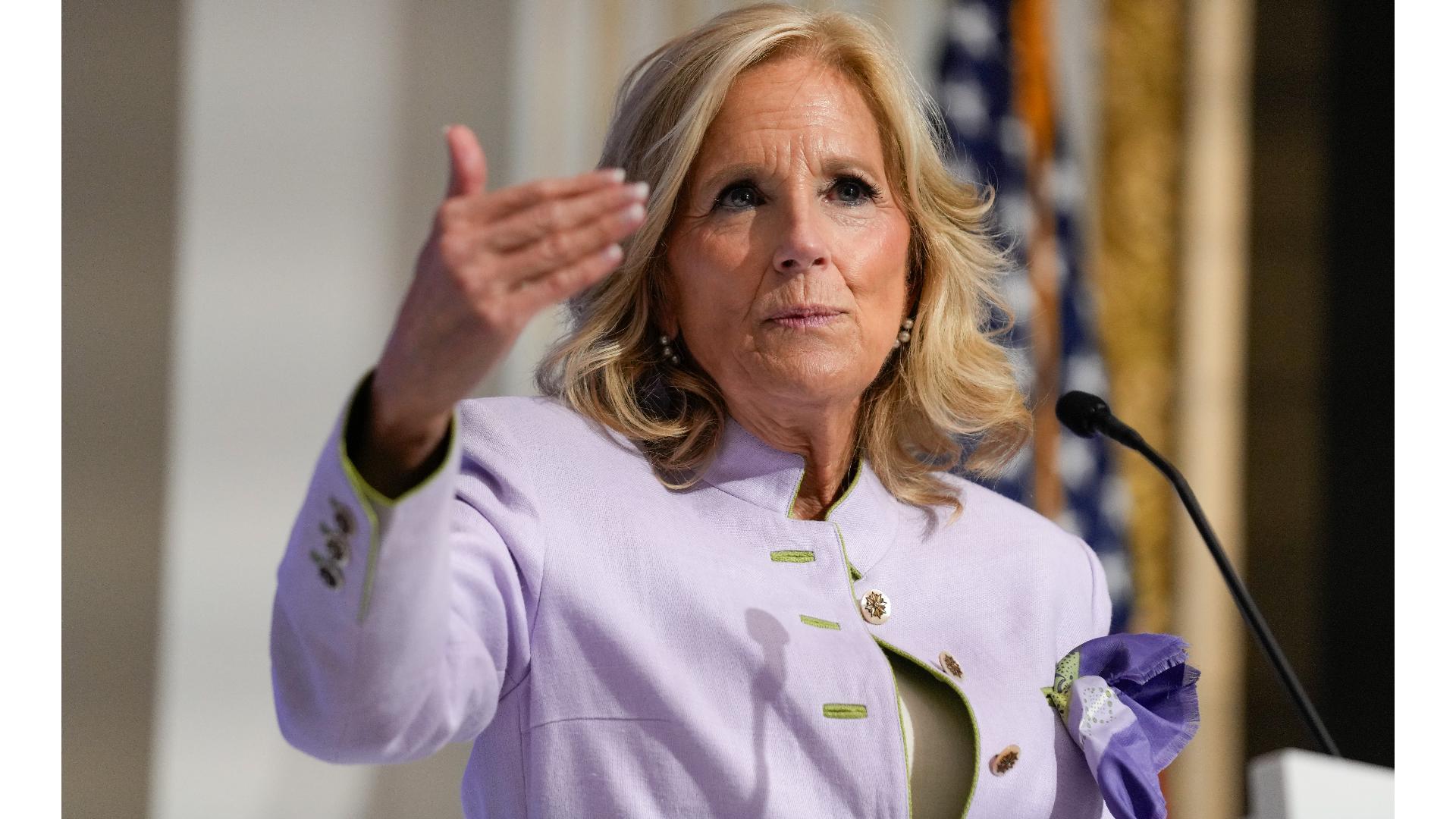 First Lady Jill Biden will be stopping in Portland this week during a whirlwind tour of three western states, the White House announced Monday.