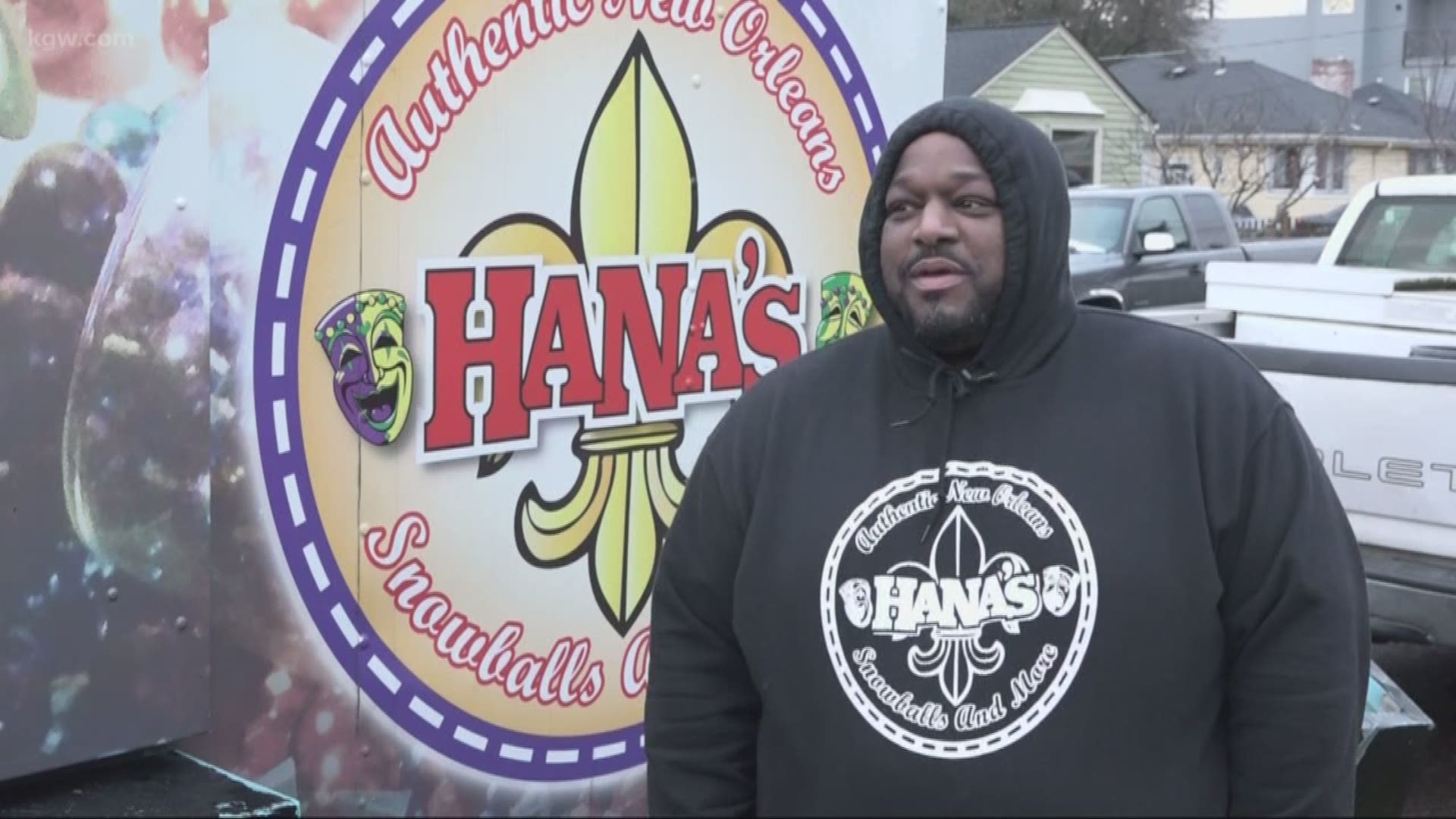 Alan Bell, the owner of New Orleans food cart Hana's, says it could take him months to start serving food again after his generator was stolen.