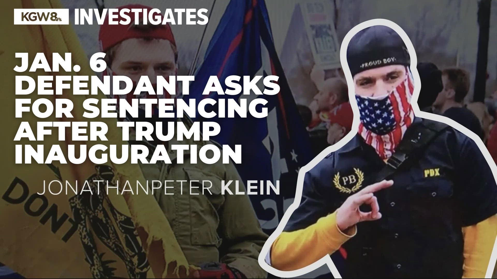 The request from Jonathanpeter Klein of Pendleton was filed by his defense lawyer two days after Trump defeated Kamala Harris.