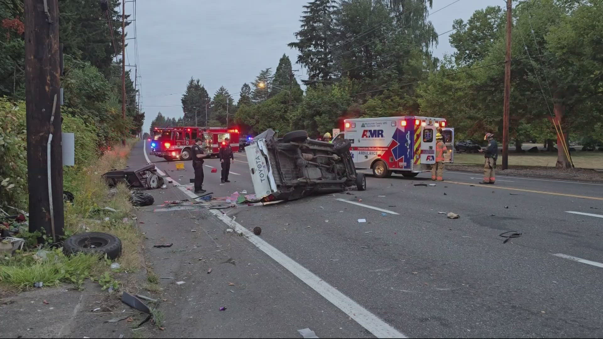 A car plunging into the Columbia River and two fatal pedestrian crashes in 48 hours have reignited road safety debates in Portland.