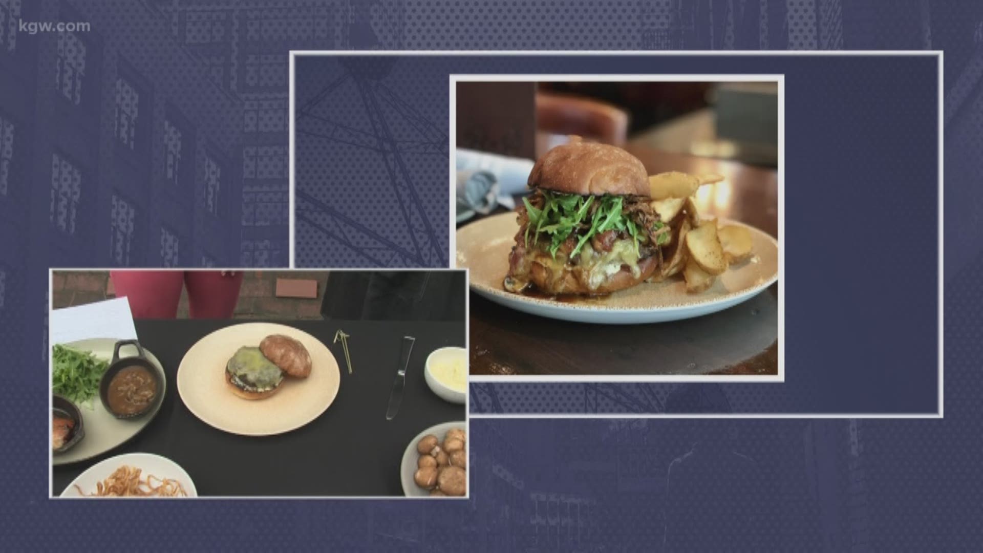 Five Portland restaurants are serving up 'Blended Burgers' for the James Beard Blended Burger Project. Try a burger and then cast your vote.
jamesbeard.org/blendedburgerproject
#TonightwithCassidy
