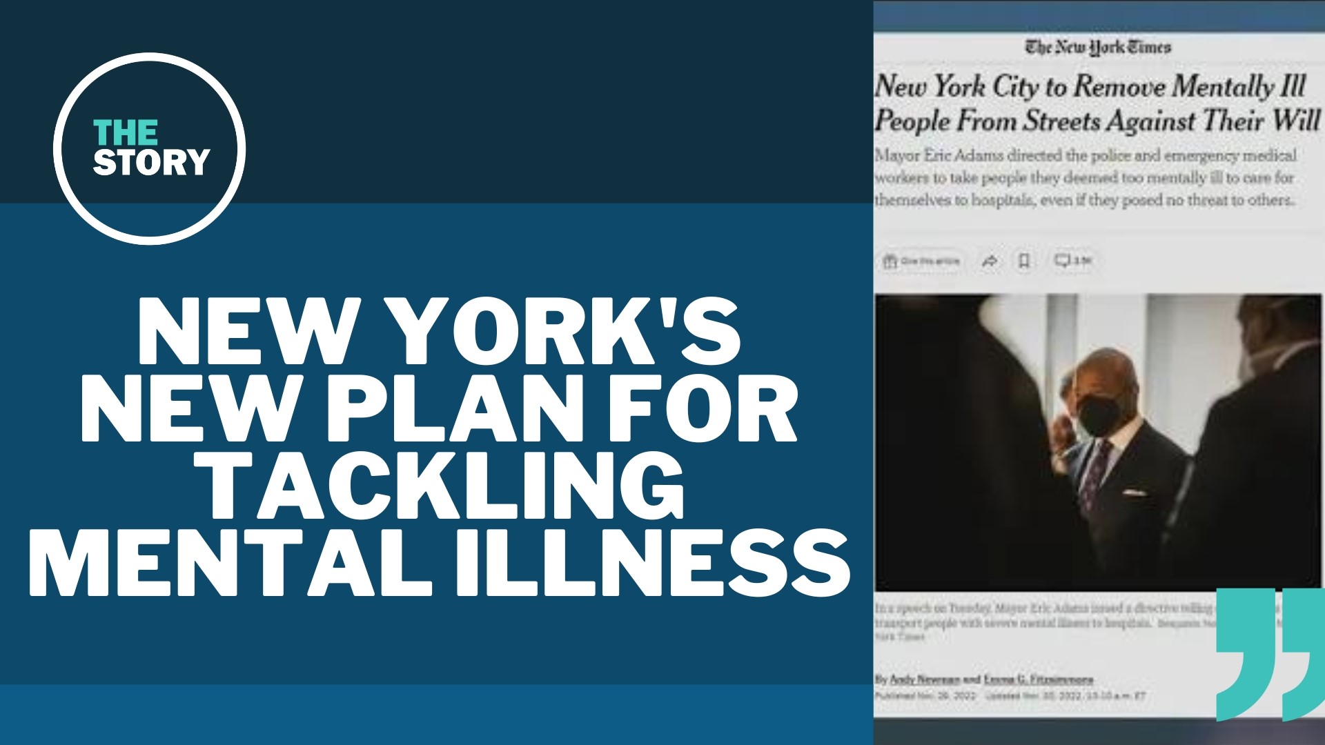 New York City mayor vows to have mentally ill people on the streets ...