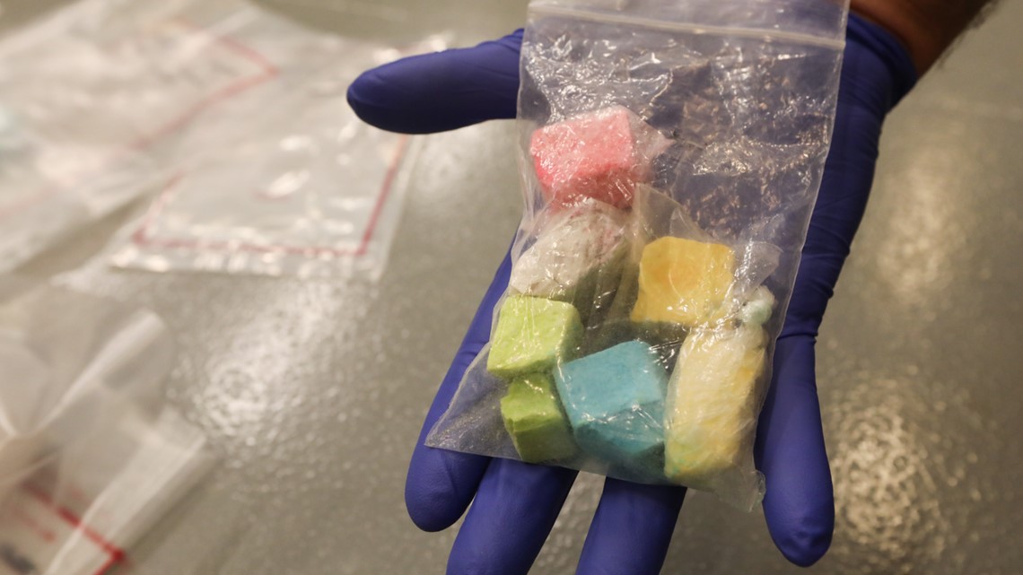 Rainbow-colored fentanyl discovered in Portland area - Vimarsana News
