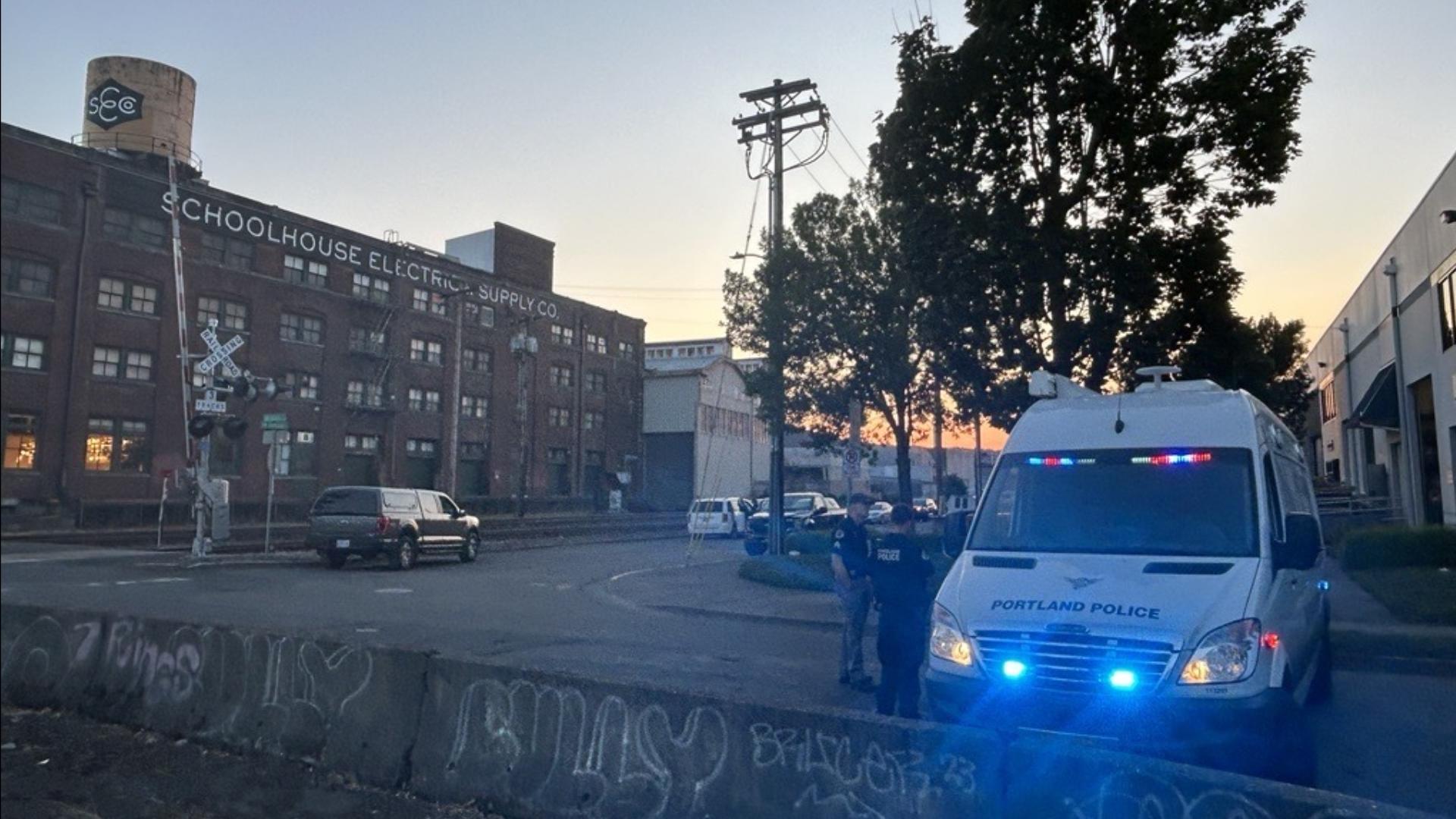 1 dead after being hit by train in Portland | kgw.com