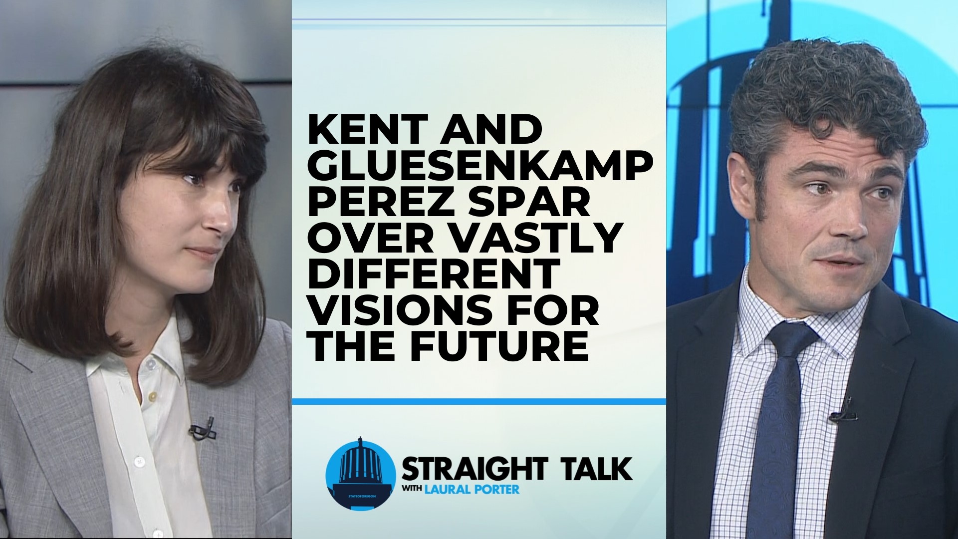Republican Joe Kent said his main goal is to end one party rule while Democrat Marie Gluesenkamp Perez said she'll focus on small businesses and manufacturing jobs.