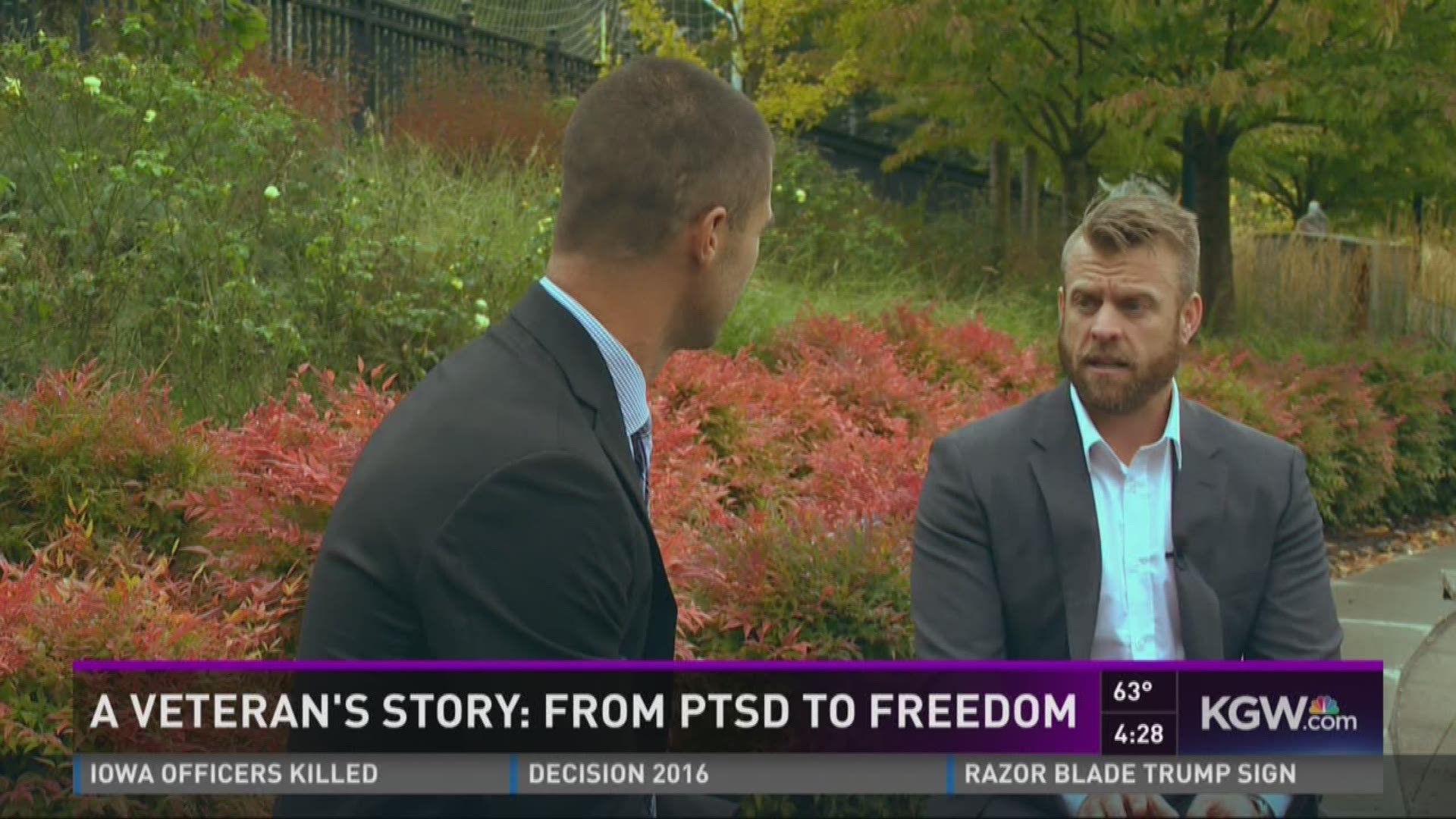 Veteran regains life after PTSD