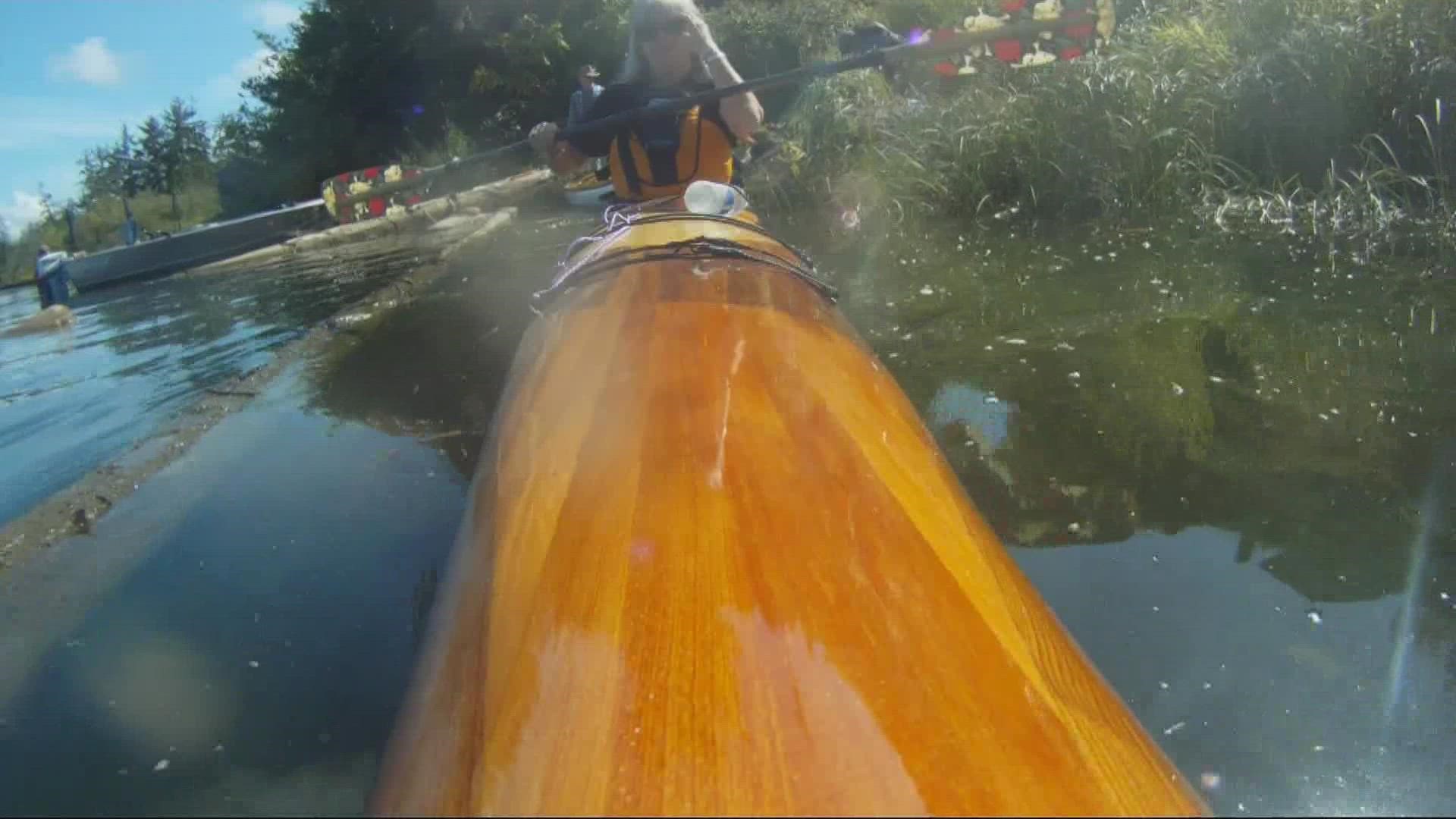 The Lower Columbia River's nooks and crannies provide paddlers a wealth of waterways.