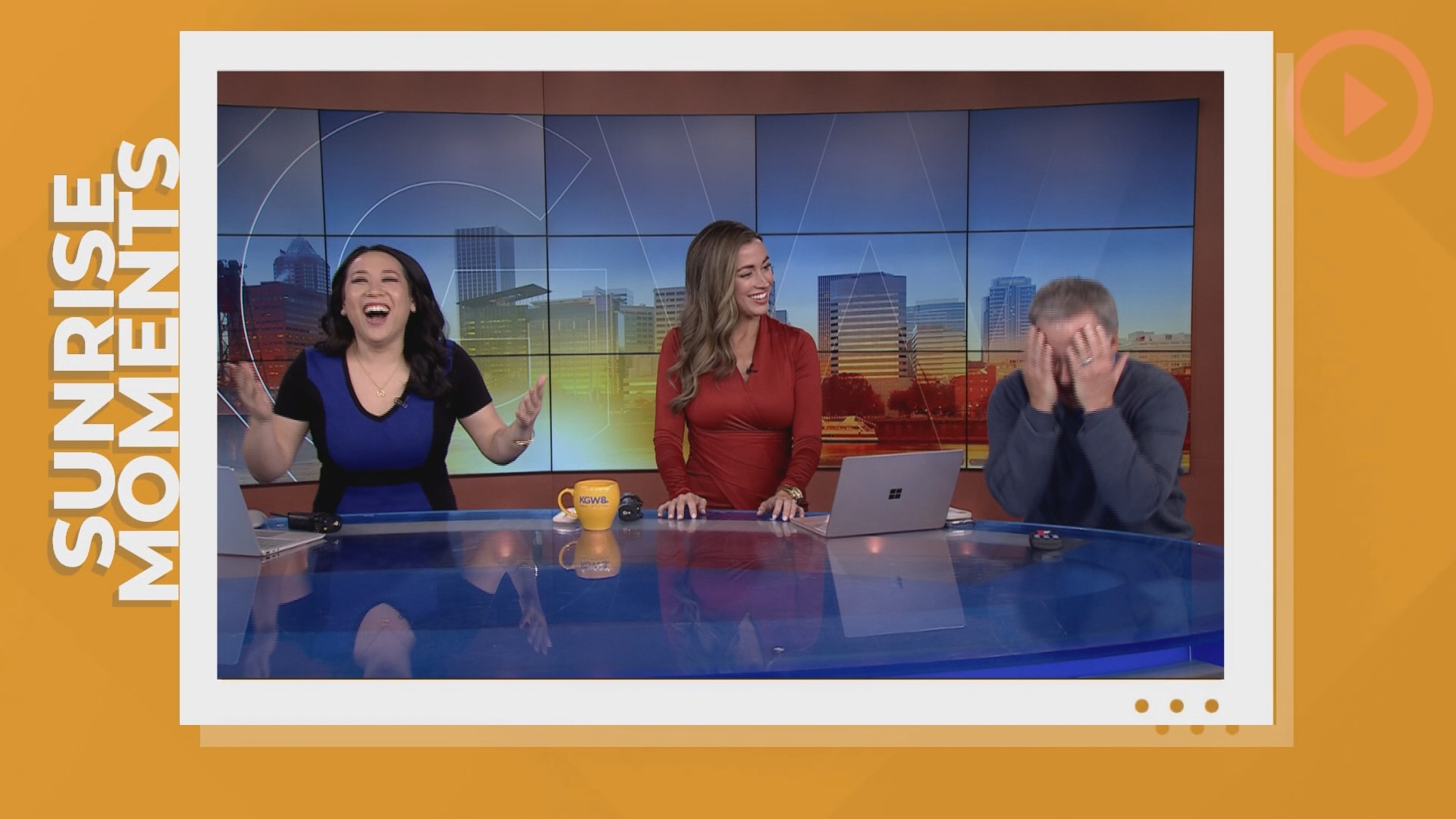 KGW Sunrise looked back at some of the lighter moments of the week.