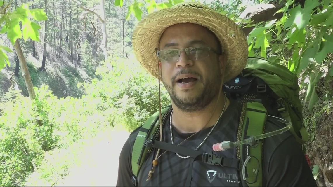 Memorial Day hikers hit the trail at Eagle Creek