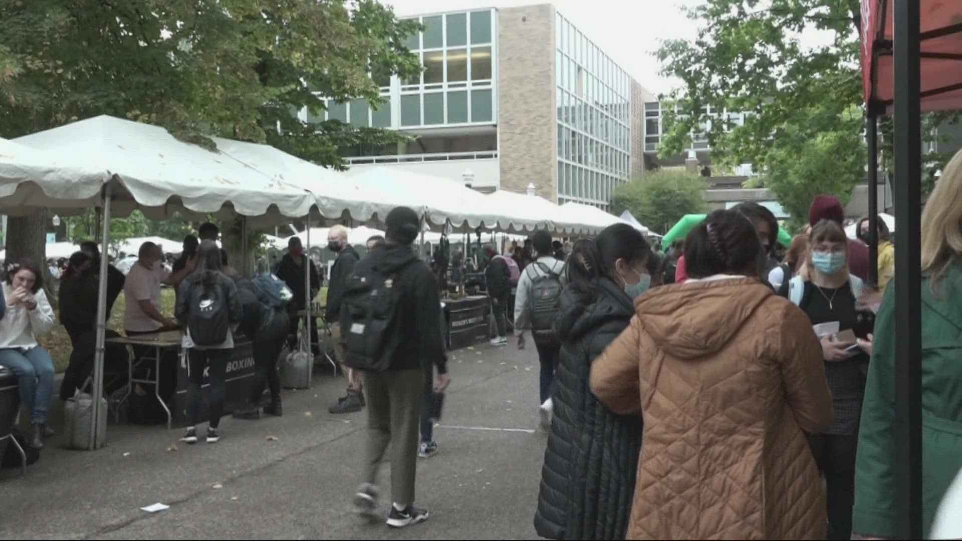 Portland State University and the City of Portland are teaming up to bring downtown back to life. KGW's Christelle Koumoue reports.