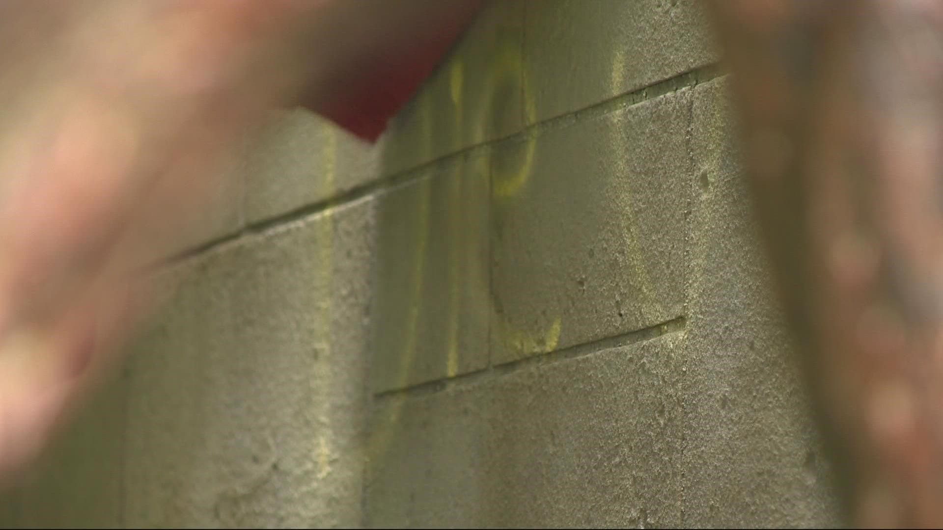 Monday morning, staff members at Congregation Beth Israel in Northwest Portland discovered someone had vandalized their synagogue.