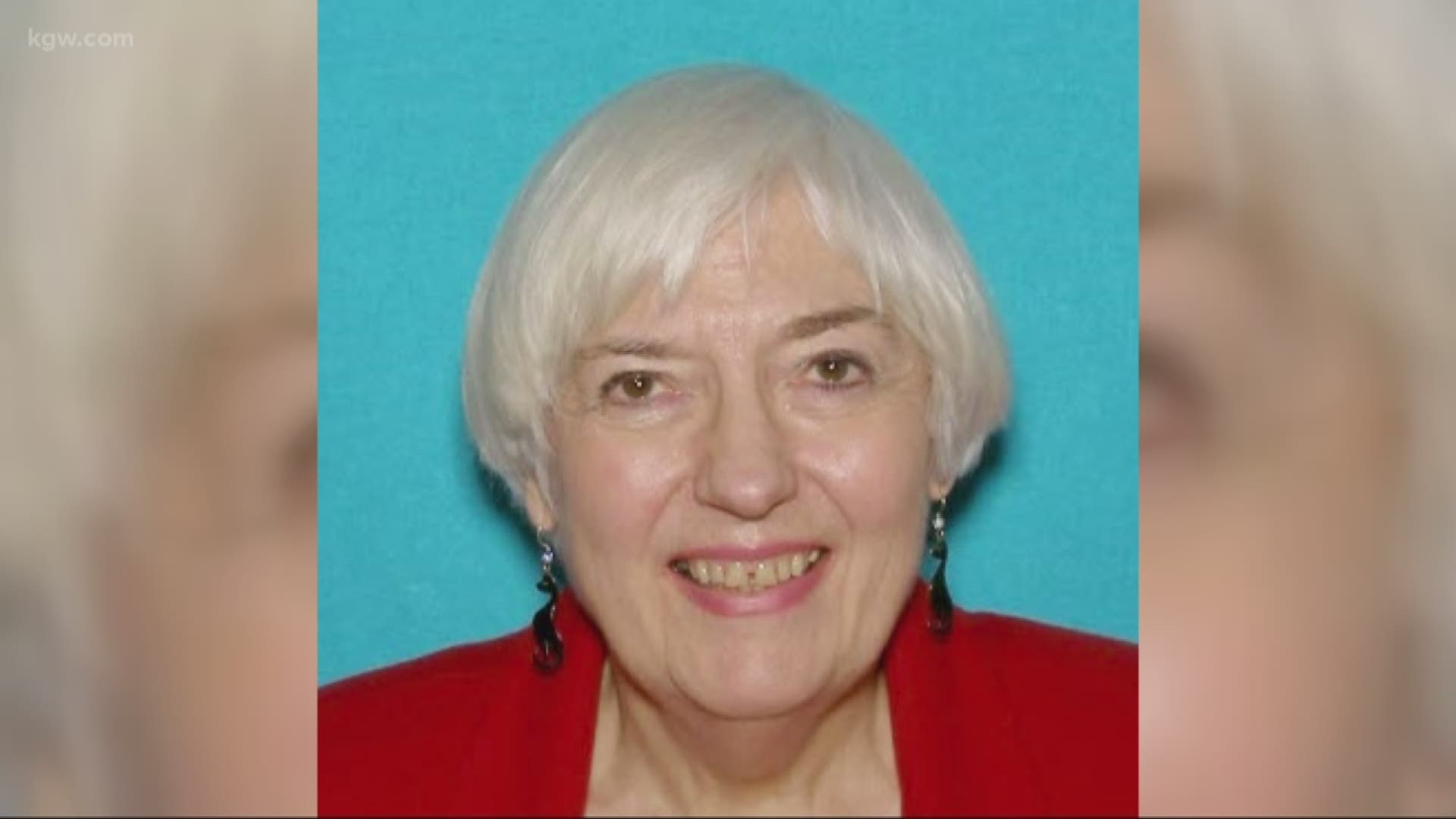 Marie Evans, 76, was last seen Saturday, walking near her home in the 13000 block of Northwest Marina Way in Portland, Oregon.