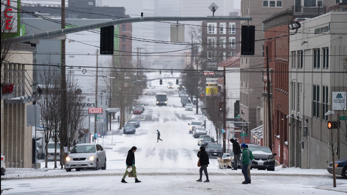 Here's how much snow is expected in Portland metro area