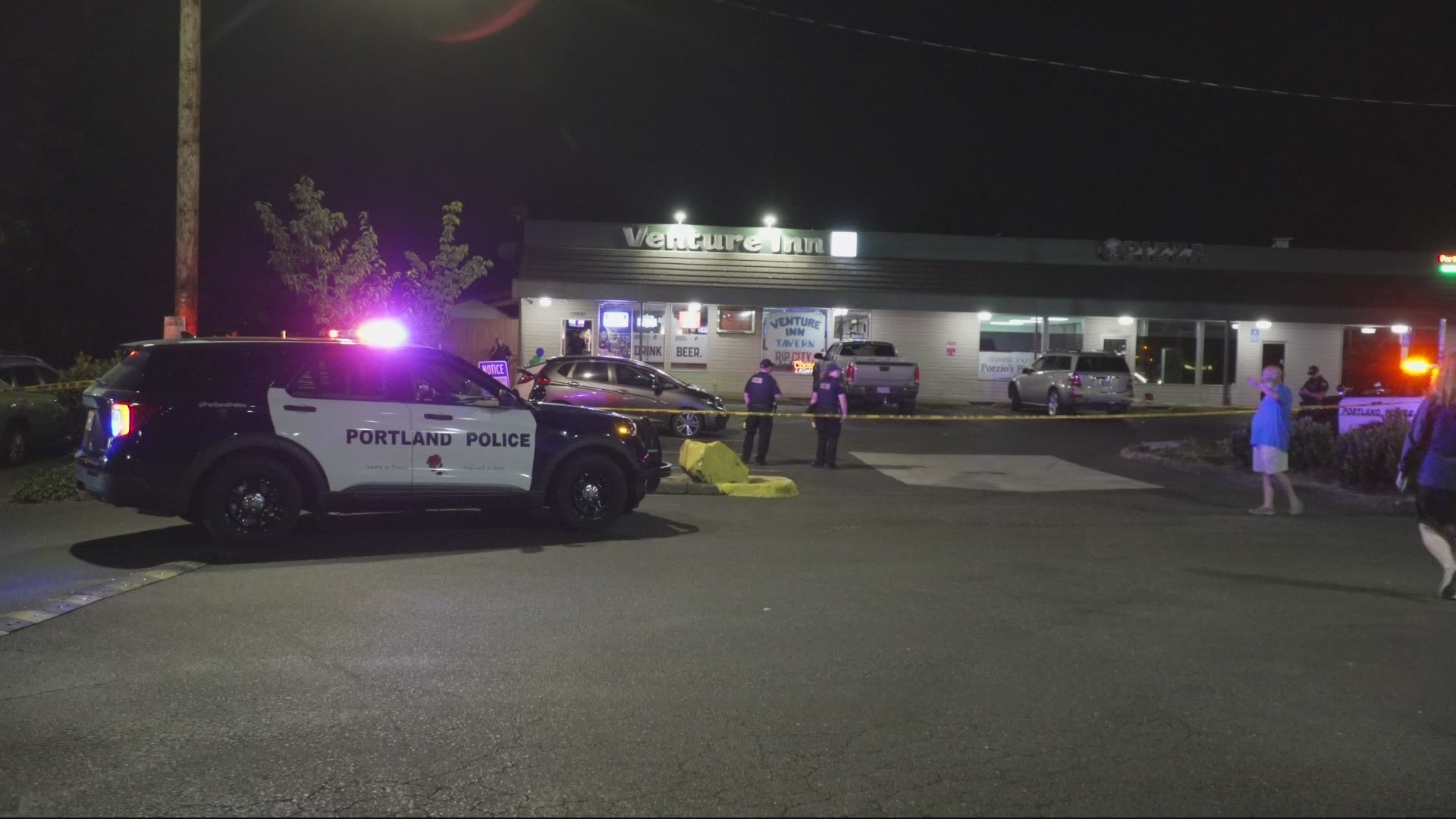 Police said a man shot three people inside the Venture Inn bar Thursday night. No arrests have been made.
