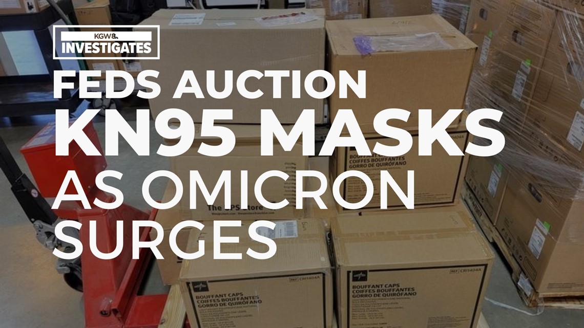 Feds are dumping new, unexpired COVID masks at surplus auction