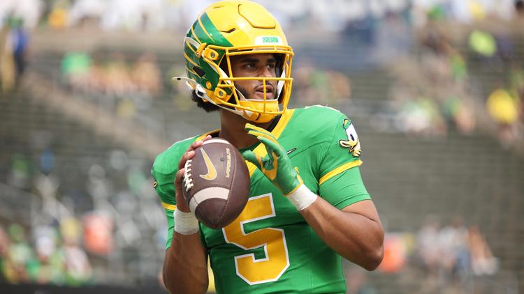 No. 7 Oregon routs Montana State 59-13 in season opener | kgw.com
