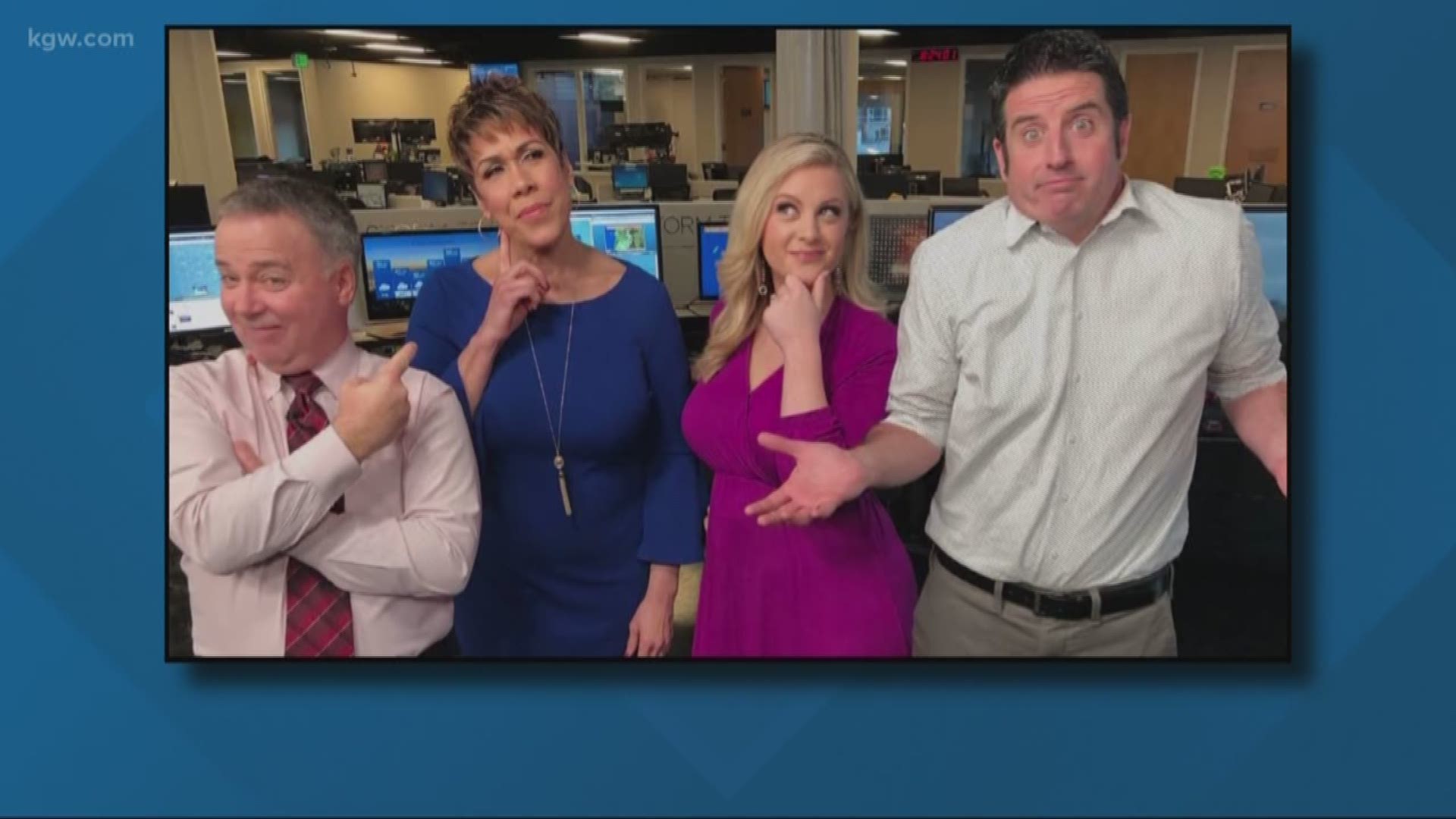 Best anchor moments of the week on the KGW Sunrise newscast