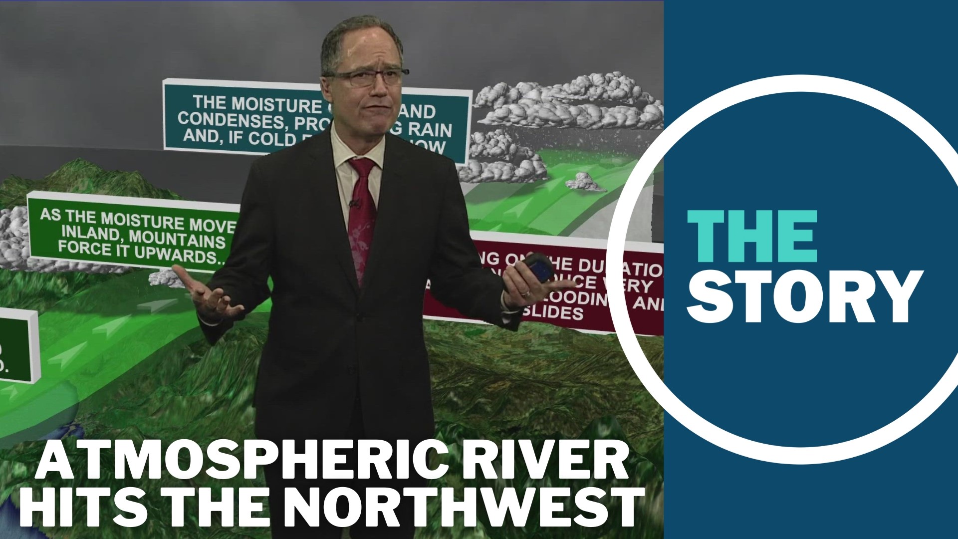 We're in the middle of another atmospheric river, and this one's particularly warm and wet for this time of year. KGW chief meteorologist Matt Zaffino explains.