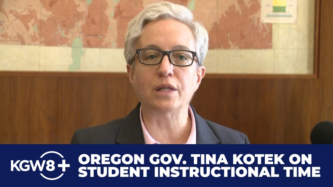 Oregon Gov. Tina Kotek signs executive order on student instructional
