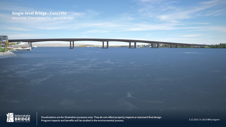 Interstate Bridge 3D renderings