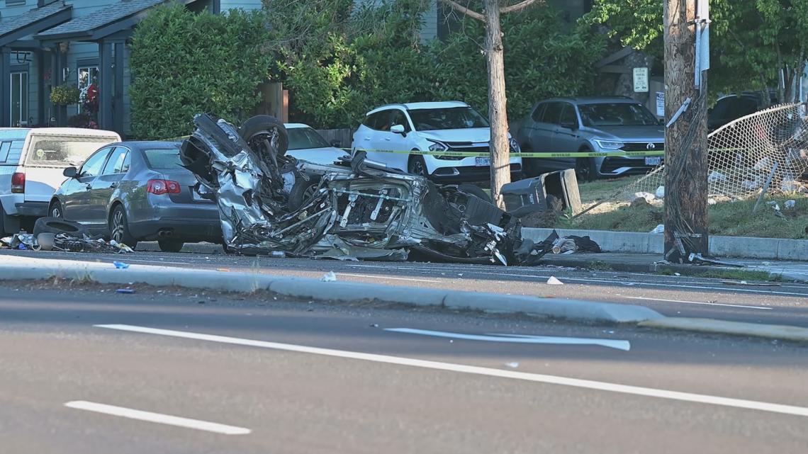 3 former students at Ida B. Wells High School identified in deadly Southeast Portland car crash – KGW.com