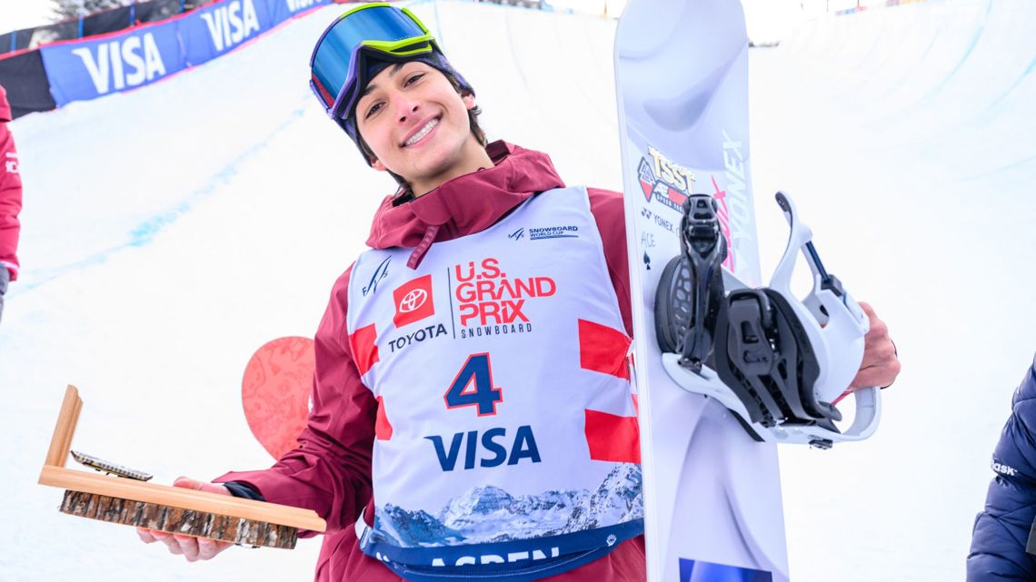 Oregon snowboarder Barbieri advances to Olympic halfpipe final