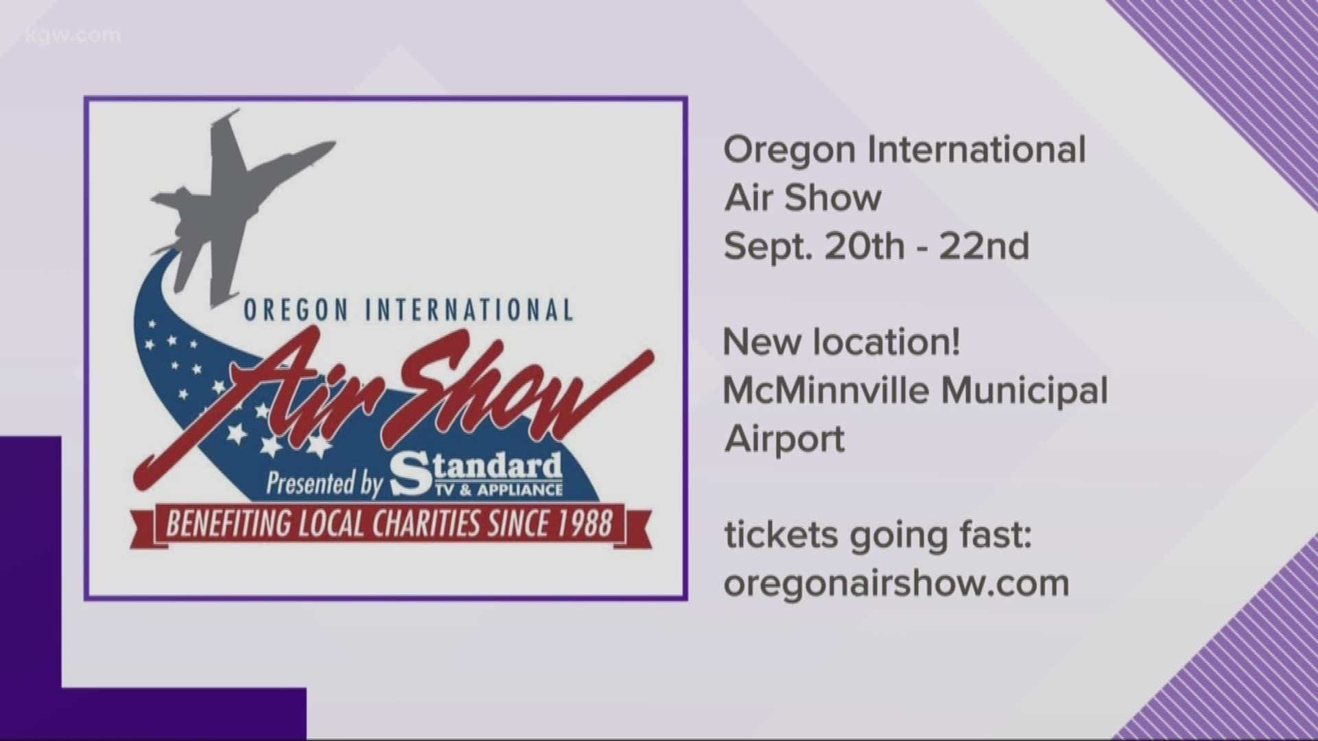This year's Oregon International Air Show is in McMinnville and will feature the Royal Air Force Red Arrows aerobatic jet team. Tickets are already going fast!
oregonairshow.com
#TonightwithCassidy
