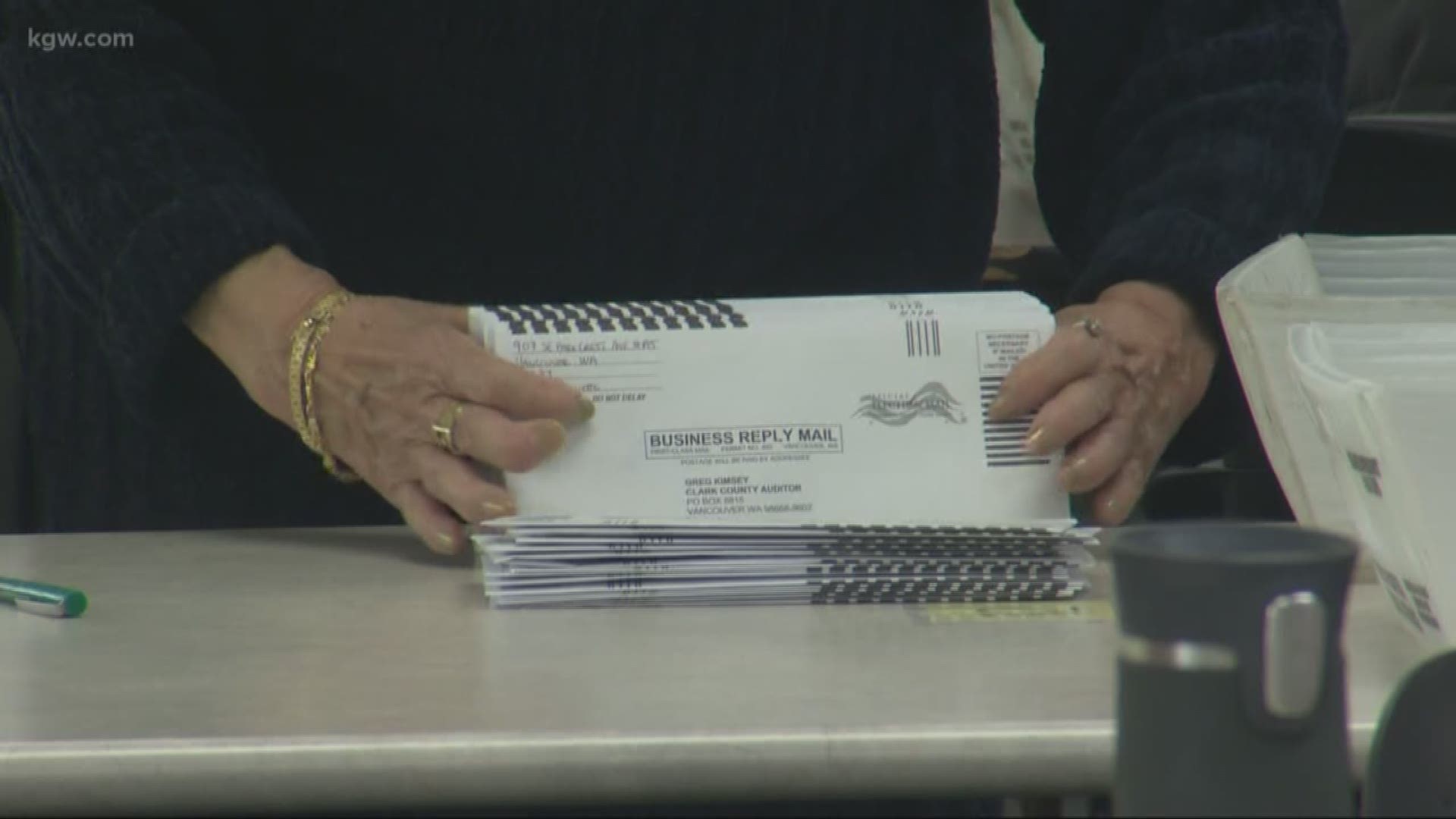 “It's unusual, it's different than any other primary we do in Washington,” said Clark County Auditor Greg Kimsey.