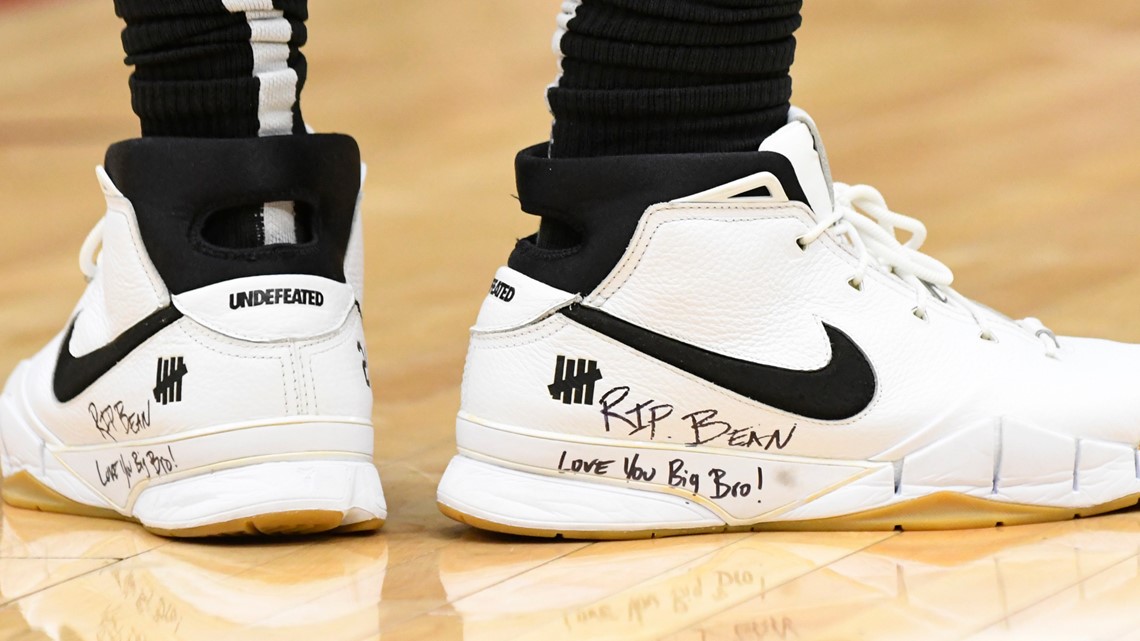 San Antonio sneaker artist Danklefs unveils Kobe, Gianna Bryant custom  sneakers tribute