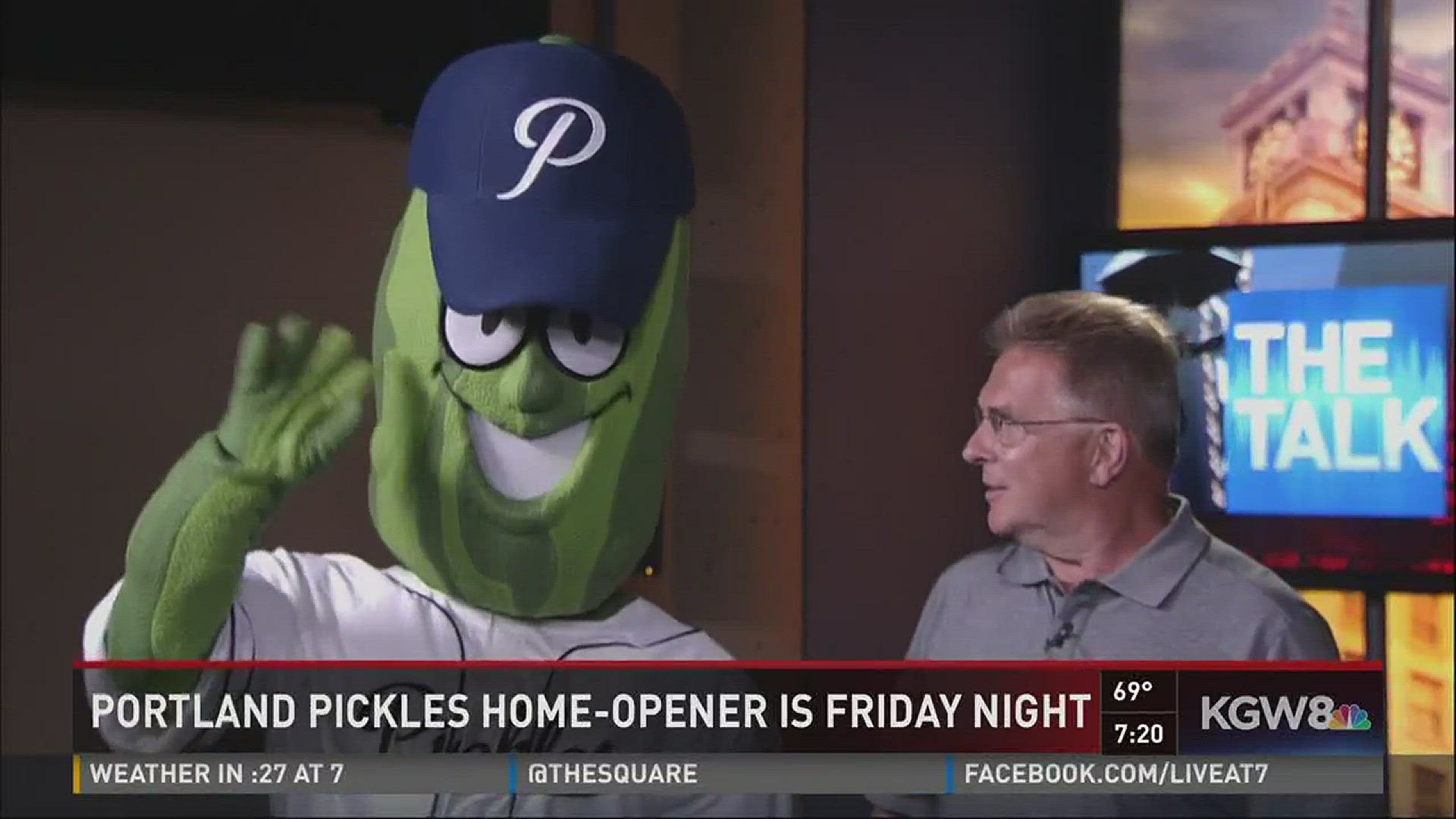 DILLon visits the Square with Portland Pickles owner Ken Wilson