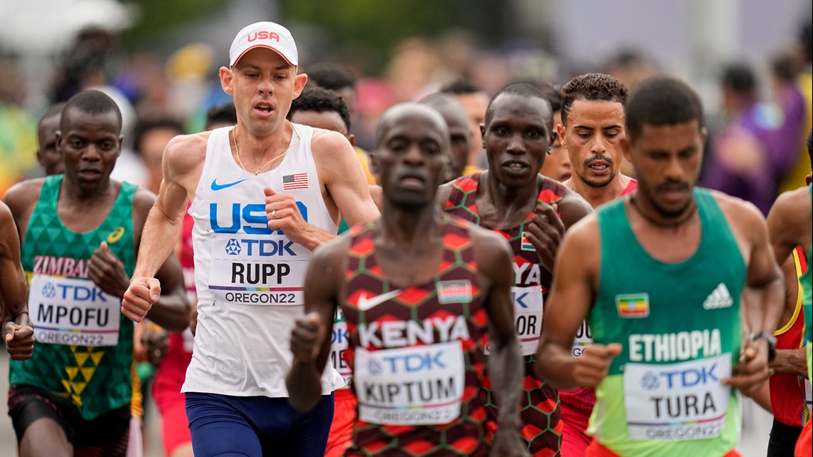 Portland native Galen Rupp falls short in marathon at world championships