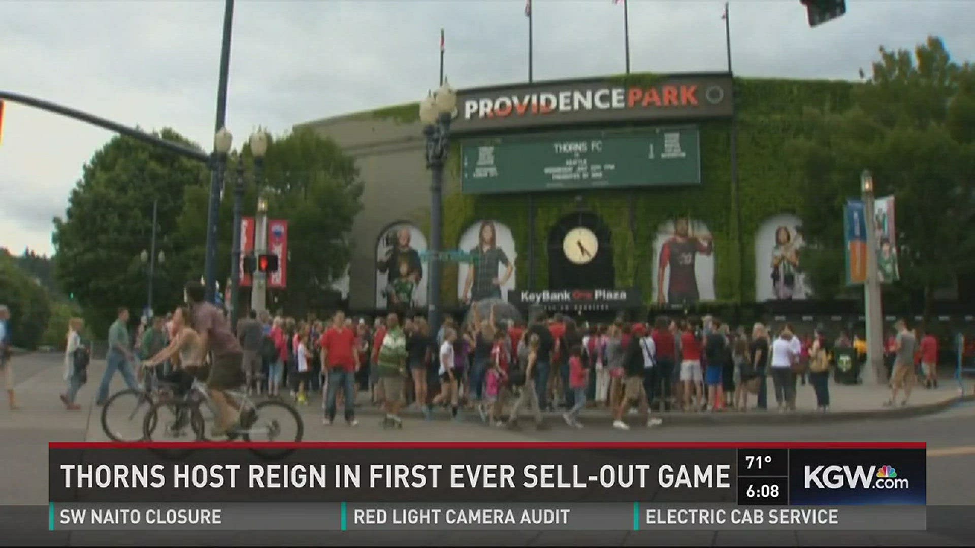 Thorns host Reign in first sell-out game